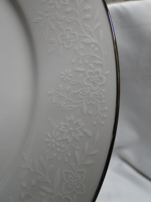 Noritake Affection, 7192, White Flowers: Dinner Plate, 10 1/2", As Is