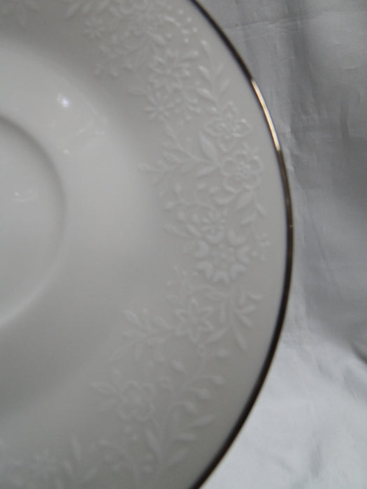 Noritake Affection, 7192, White Flowers: Cup & Saucer Set (s), 3"
