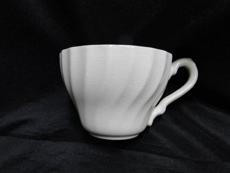 Myott Staffordshire Olde Chelsea, Cream w/ Swirl: 2 1/2" Cup Only, Crazing