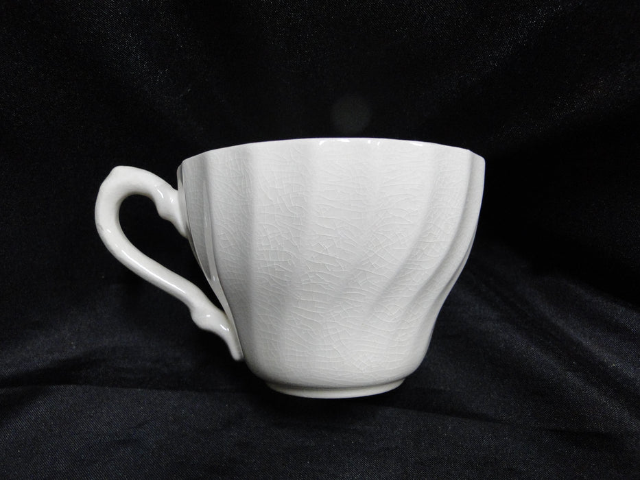 Myott Staffordshire Olde Chelsea, Cream w/ Swirl: 2 1/2" Cup Only, Crazing