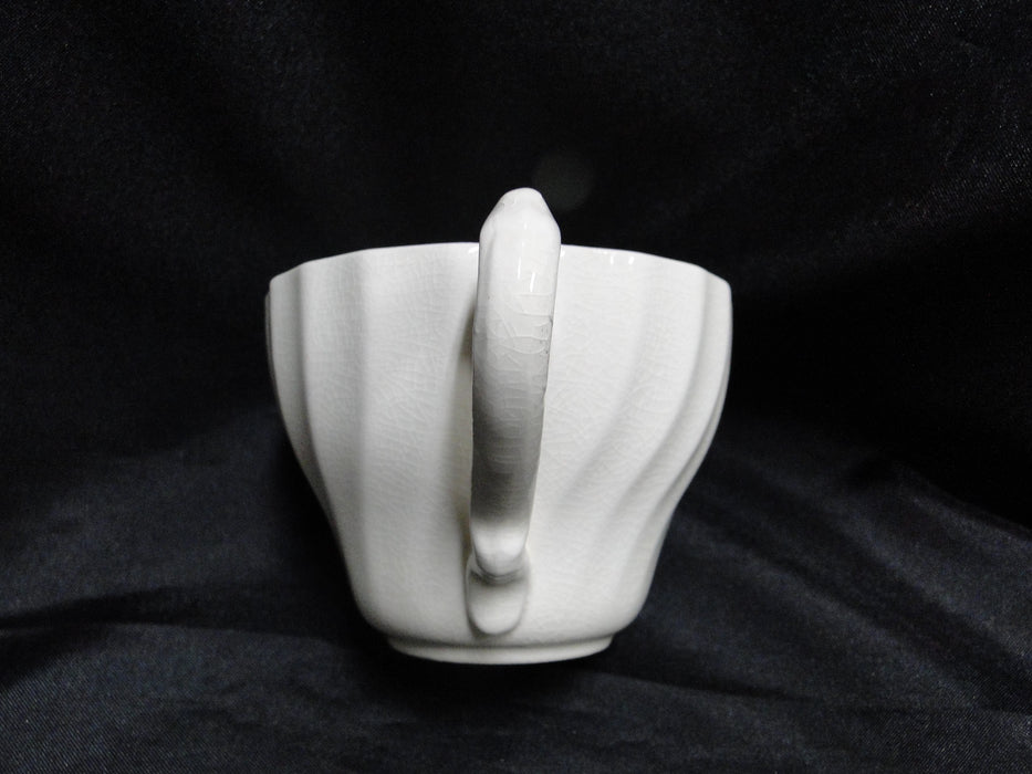 Myott Staffordshire Olde Chelsea, Cream w/ Swirl: 2 1/2" Cup Only, Crazing