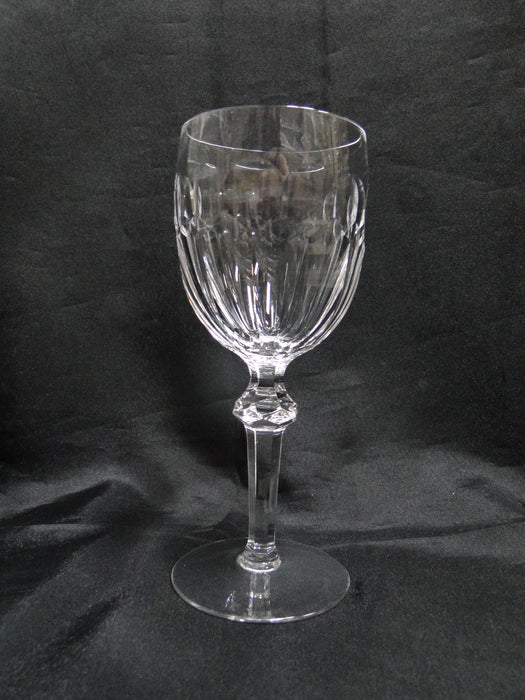 Waterford Crystal Curraghmore, Cut Panels: Water or Wine Goblet, 7 1/2"