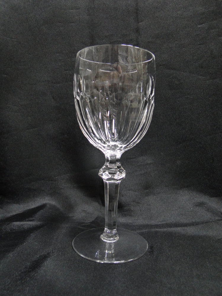 Waterford Crystal Curraghmore, Cut Panels: Water or Wine Goblet, 7 1/2"