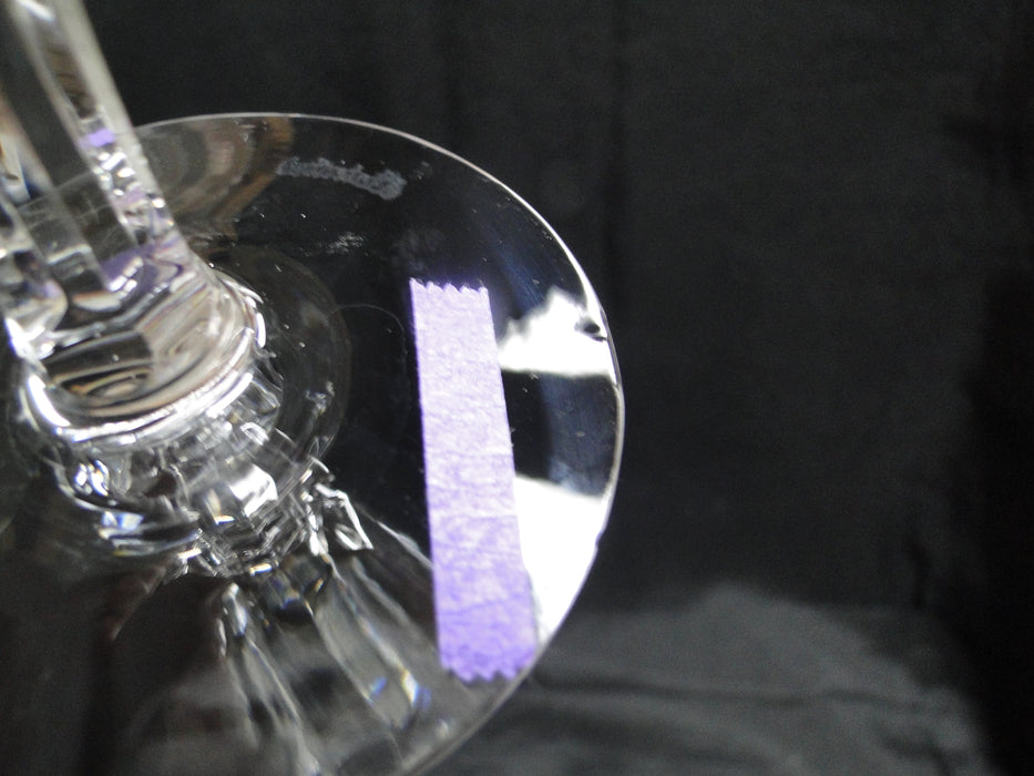 Waterford Crystal Curraghmore, Cut Panels: Water or Wine Goblet, 7 1/2", Flaw