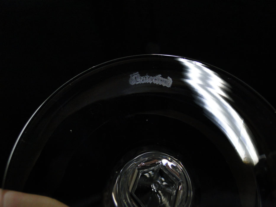 Waterford Crystal Curraghmore, Cut Panels: Water or Wine Goblet, 7 1/2"