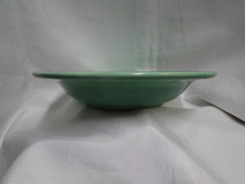 Fiesta: Lt Green Rim Soup Bowl (s), 8 1/2" x 1.5" Tall, No Backstamp