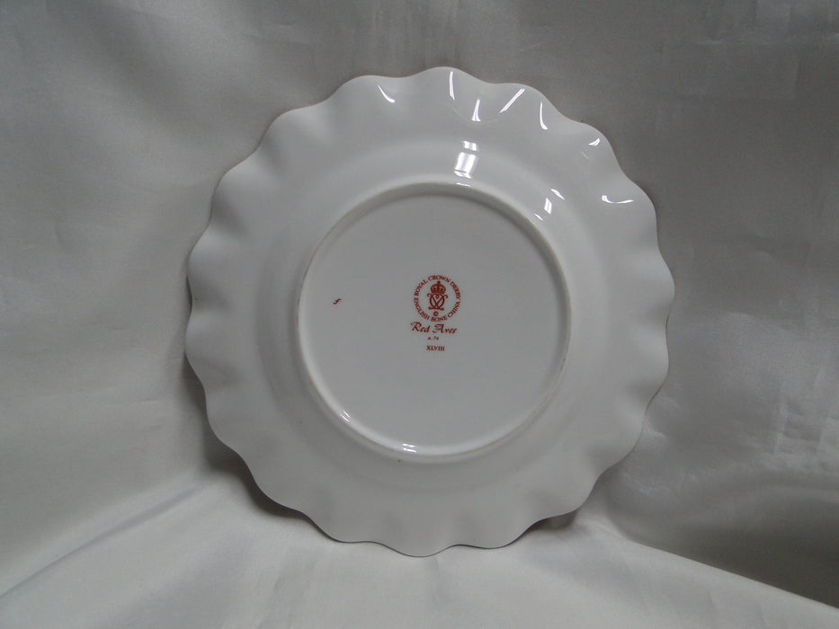 Royal Crown Derby Red Aves, Birds: Sheffield Dessert Plate (s), 8 5/8"