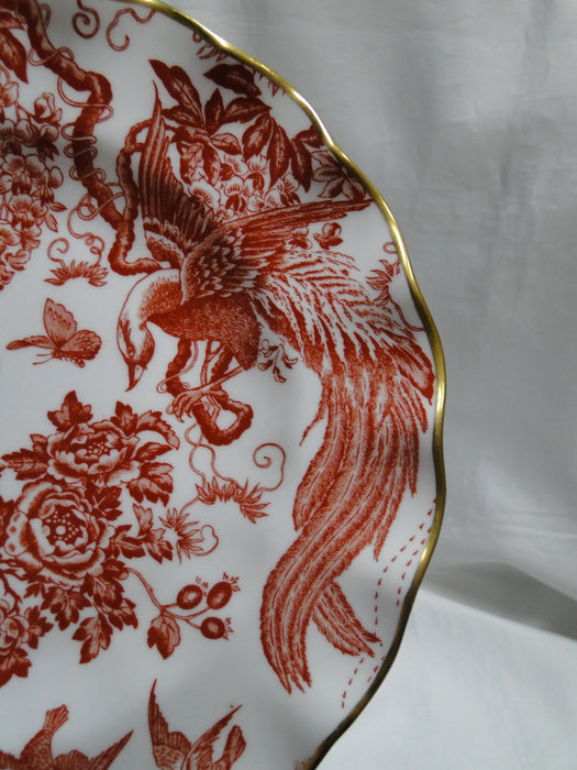 Royal Crown Derby Red Aves, Birds: Sheffield Dessert Plate (s), 8 5/8"