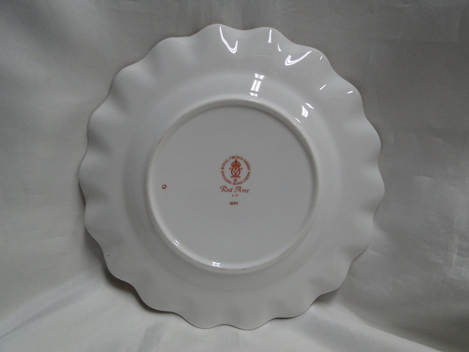 Royal Crown Derby Red Aves, Birds: Sheffield Dessert Plate (s), 8 5/8"