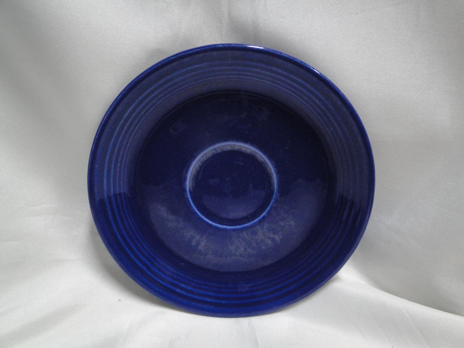 Fiesta: Cobalt Blue Cup & Saucer Set, 2 3/4" Tall, No Backstamp, Wear