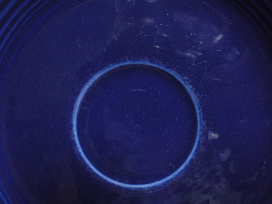 Fiesta: Cobalt Blue Cup & Saucer Set, 2 3/4" Tall, No Backstamp, Wear