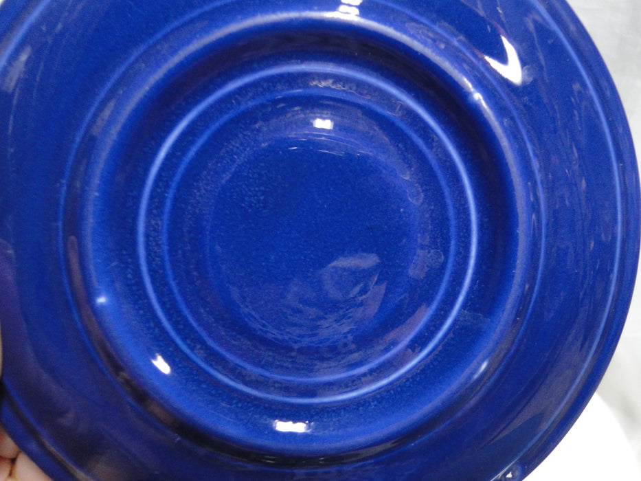 Fiesta: Cobalt Blue Cup & Saucer Set, 2 3/4" Tall, No Backstamp, Wear