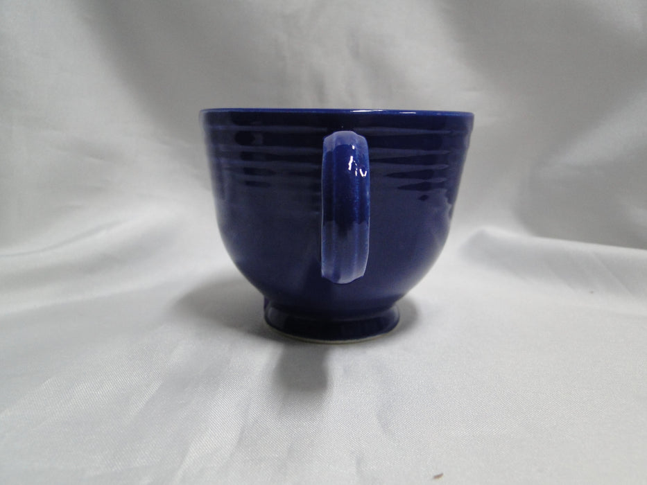 Fiesta: Cobalt Blue Cup & Saucer Set, 2 3/4" Tall, No Backstamp, Wear