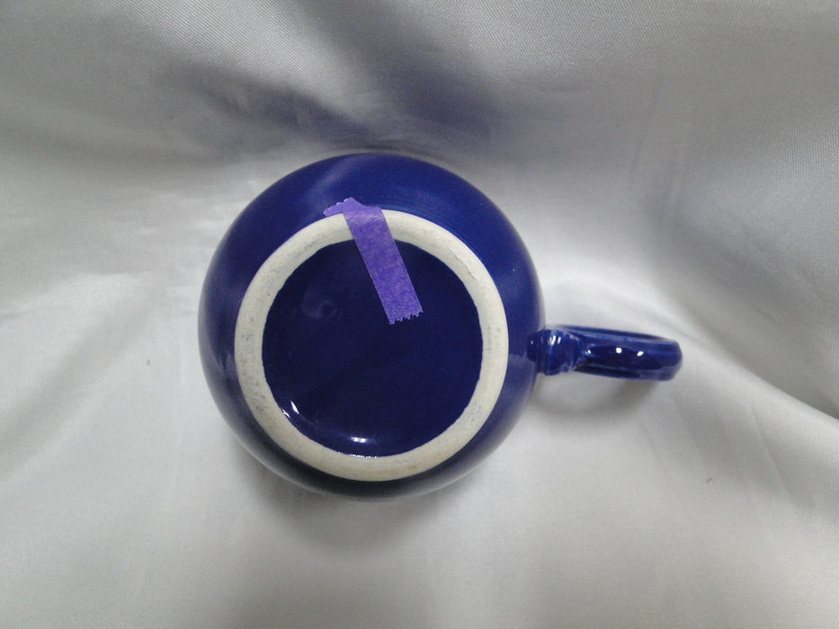 Fiesta: Cobalt Blue Cup & Saucer Set, 2 3/4" Tall, No Backstamp, Wear
