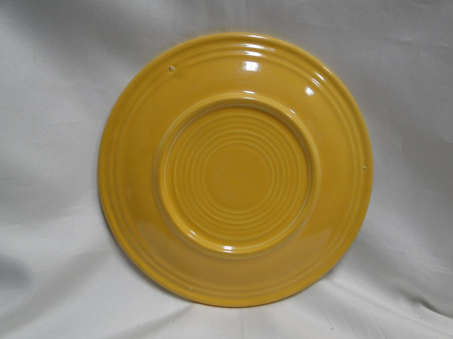 Fiesta: Yellow Salad Plate, 7 3/8", No Backstamp, Wear