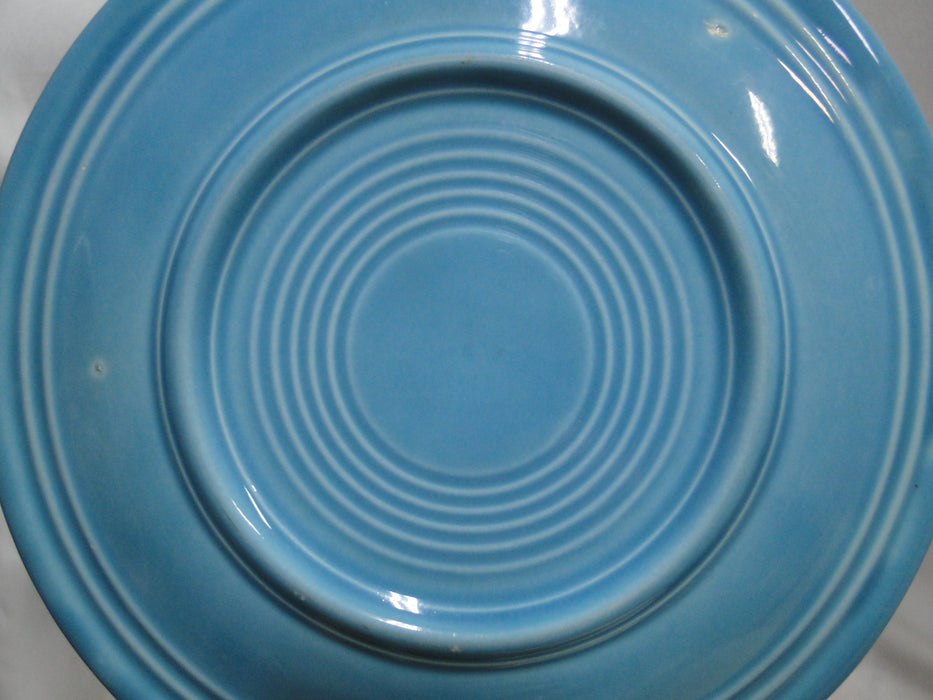 Fiesta: Turquoise Bread Plate, 6 3/8", No Backstamp, Wear