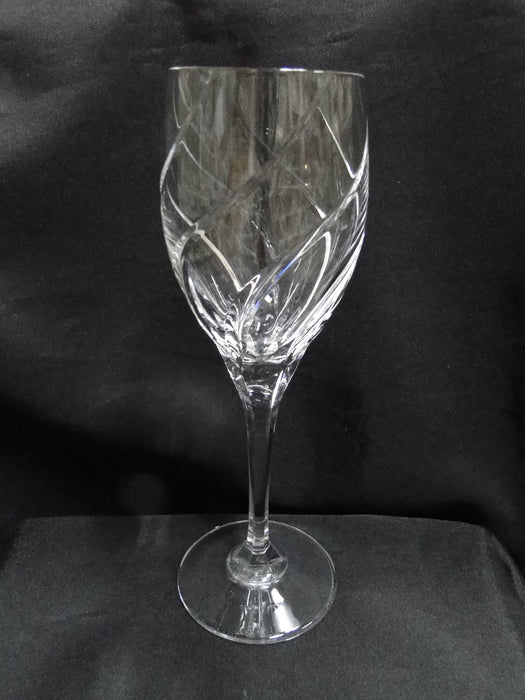 Mikasa Olympus, Swirl Cuts: Water or Wine Goblet (s), 9" Tall