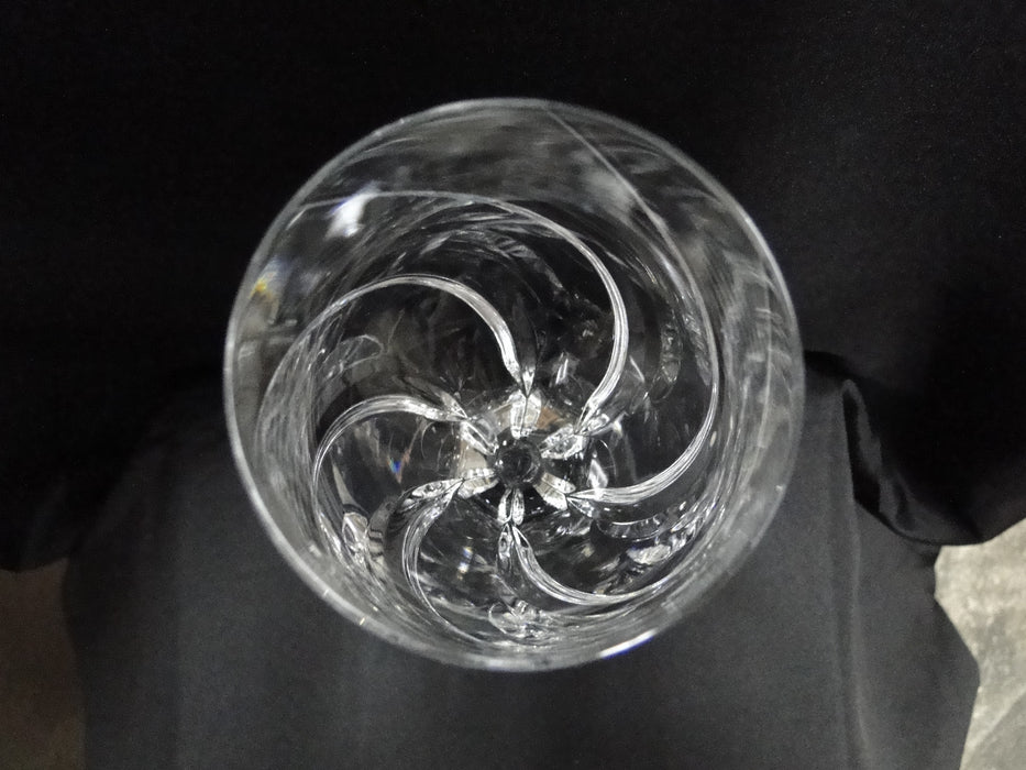 Mikasa Olympus, Swirl Cuts: Water or Wine Goblet (s), 9" Tall