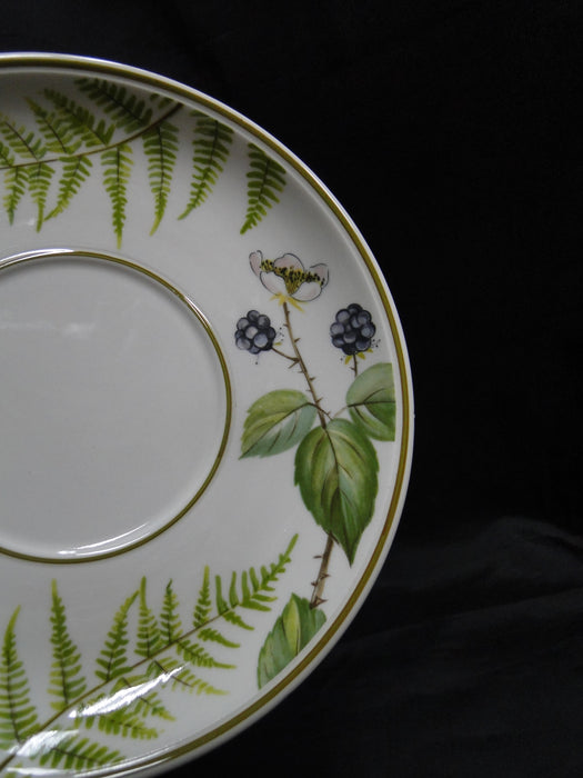 Villeroy & Boch Forsa, Berries & Leaves: 6 3/4" Breakfast Saucer Only, No Cup
