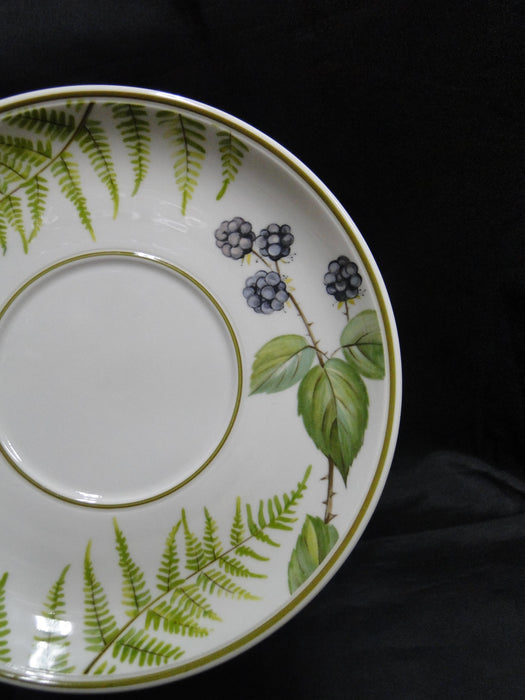 Villeroy & Boch Forsa, Berries & Leaves: 6 3/4" Breakfast Saucer Only, No Cup