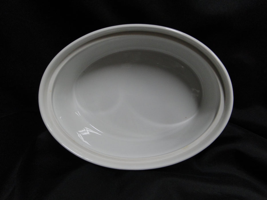 Blue Danube, Blue Onion: Oval Casserole & Lid, 9 1/2" x 7" x 4 3/4", 1.5 Quart