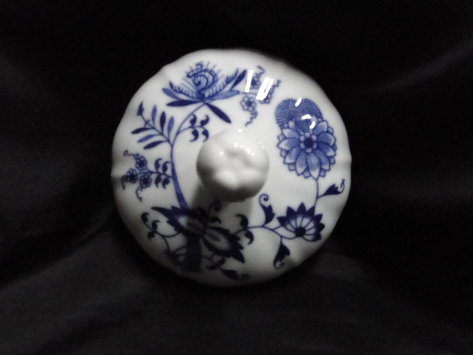 Blue Danube, Blue Onion: Candy Jar & Lid, 8 1/2" Tall