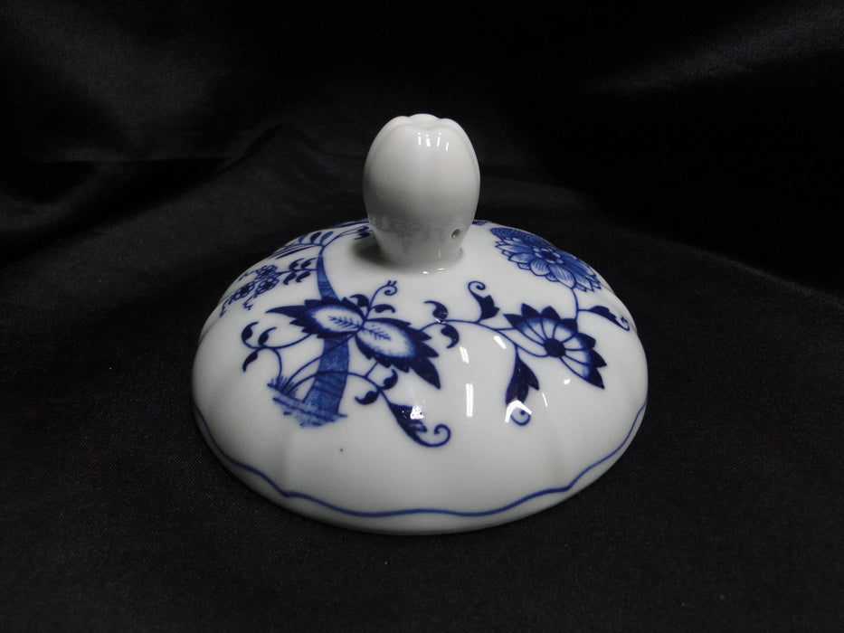 Blue Danube, Blue Onion: Candy Jar & Lid, 8 1/2" Tall