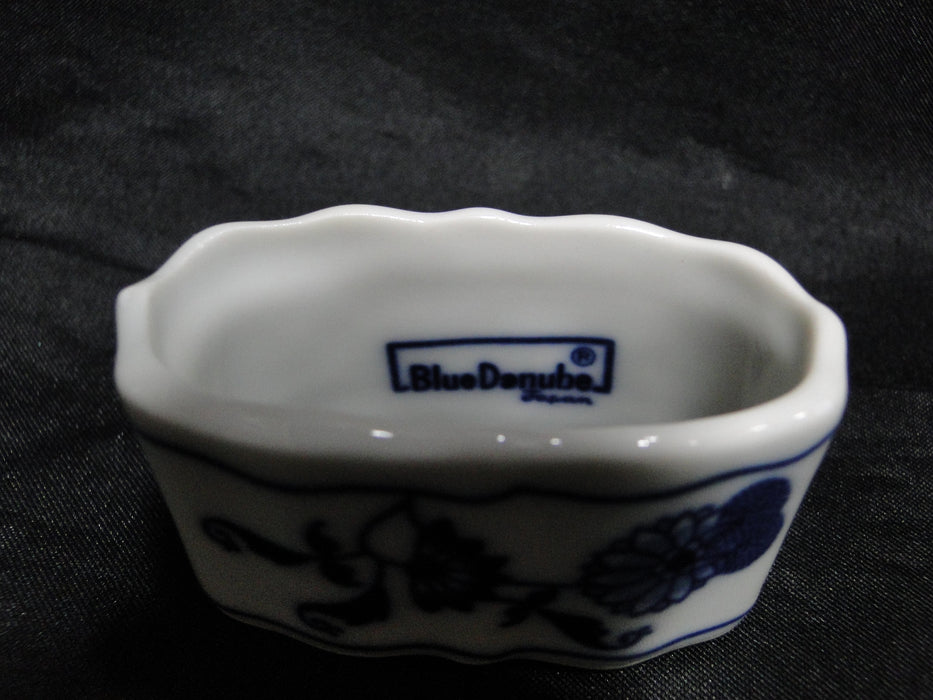Blue Danube, Blue Onion: Set of Six Napkin Rings, 2 1/4" x 1 1/8" x 1 1/8" Tall