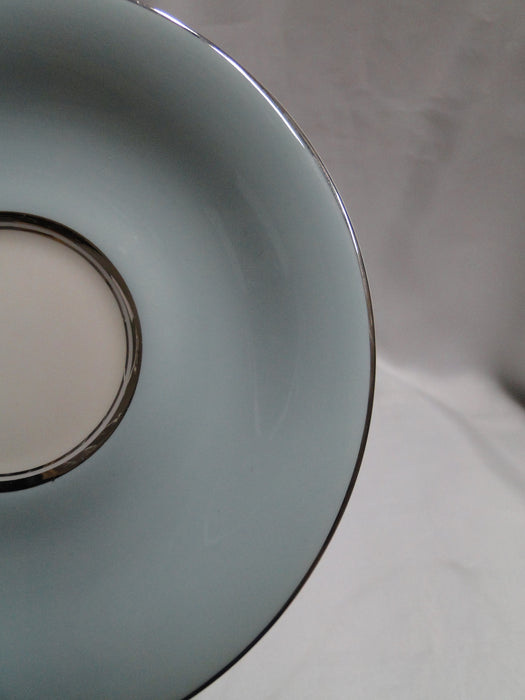Castleton Castleton Turquoise, Platinum Trim: Cup & Saucer Set (s), 2 1/4"