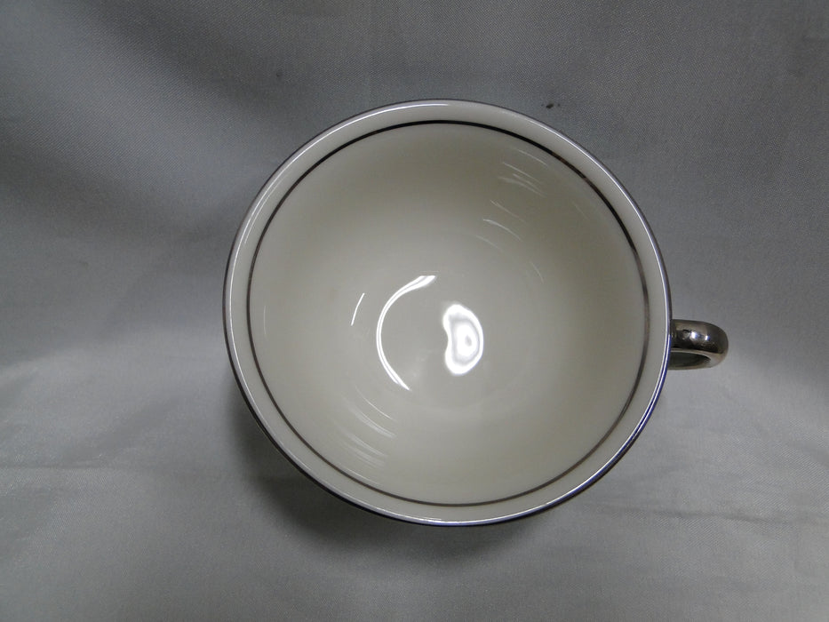 Castleton Castleton Turquoise, Platinum Trim: Cup & Saucer Set (s), 2 1/4"