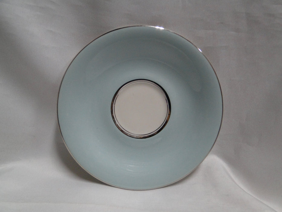 Castleton Castleton Turquoise, Platinum Trim: Cup & Saucer Set (s), 2 1/4"