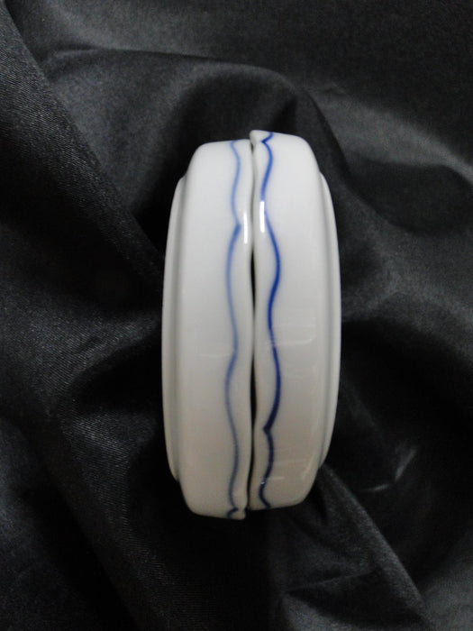 Blue Danube, Blue Onion: Set of Three Coasters, 3 1/2" x 3/4" Tall