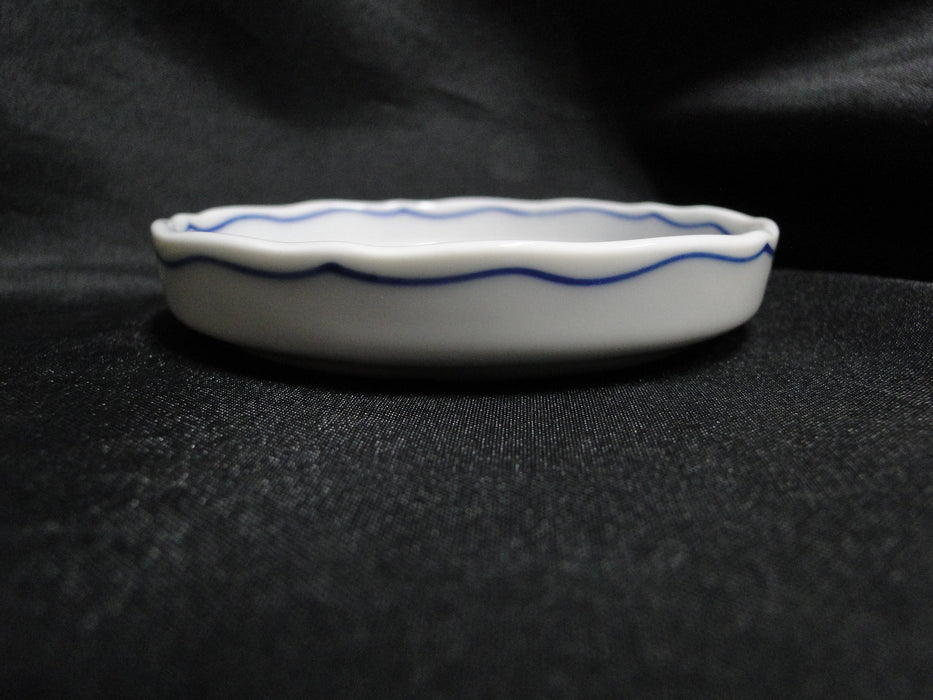 Blue Danube, Blue Onion: Set of Three Coasters, 3 1/2" x 3/4" Tall