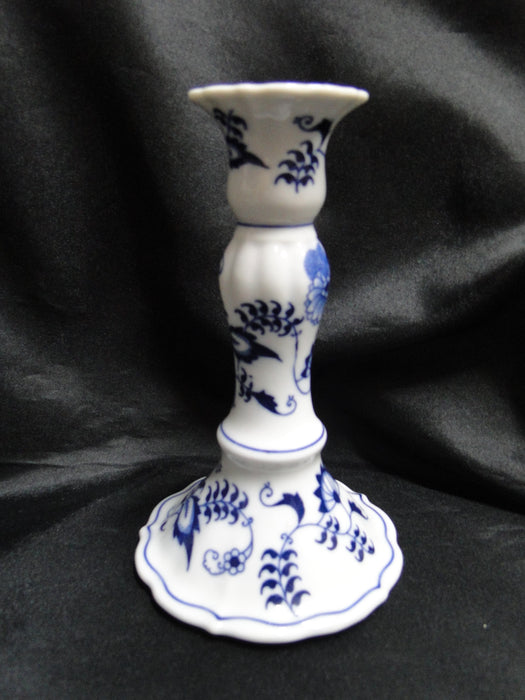 Blue Danube, Blue Onion: Candlestick (s), 6 1/4" Tall