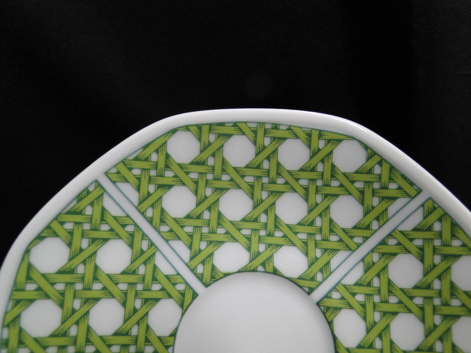Villeroy & Boch Caribic, Green Palm Tree: Demitasse Cup & Saucer Set (s), 2 1/2"