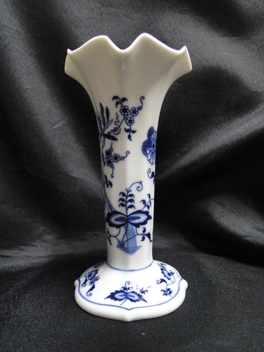 Blue Danube, Blue Onion: Bud Vase, 6" Tall