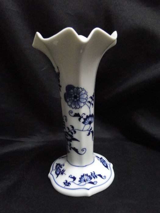 Blue Danube, Blue Onion: Bud Vase, 6" Tall