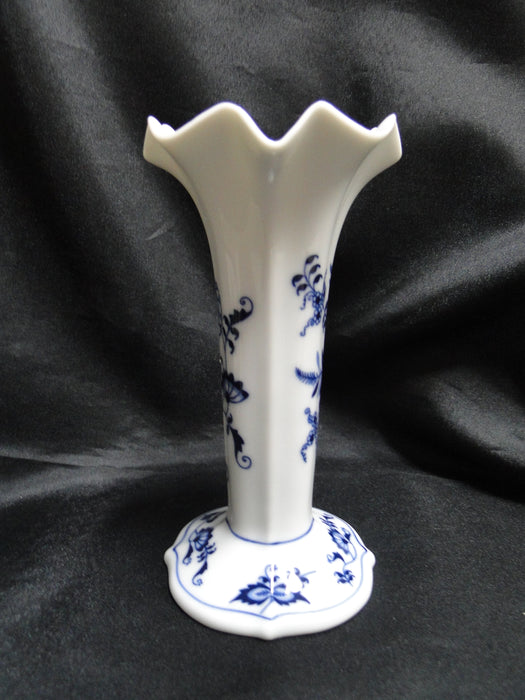 Blue Danube, Blue Onion: Bud Vase, 6" Tall