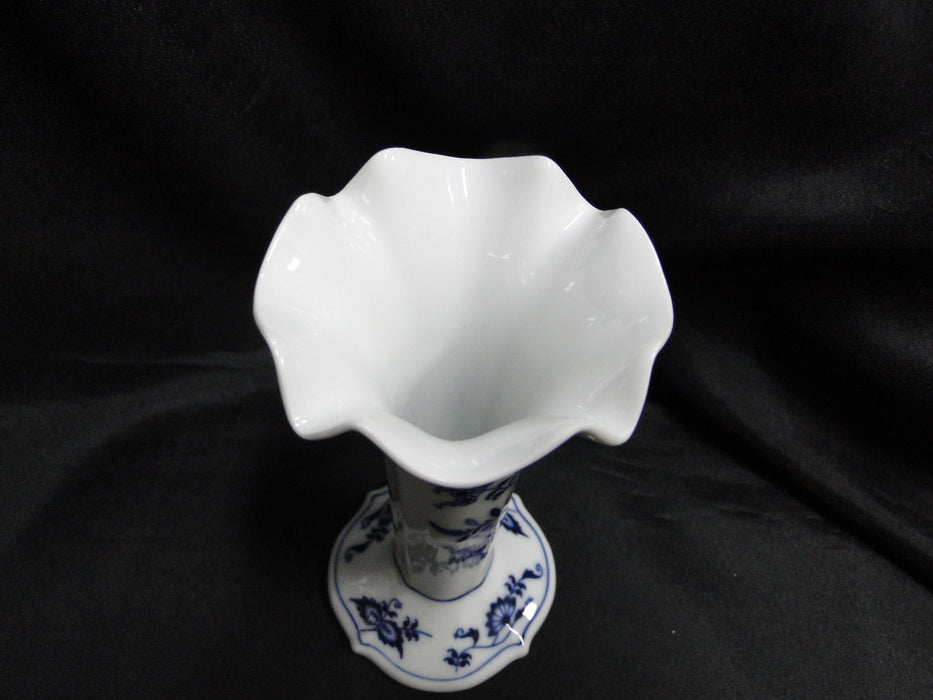 Blue Danube, Blue Onion: Bud Vase, 6" Tall