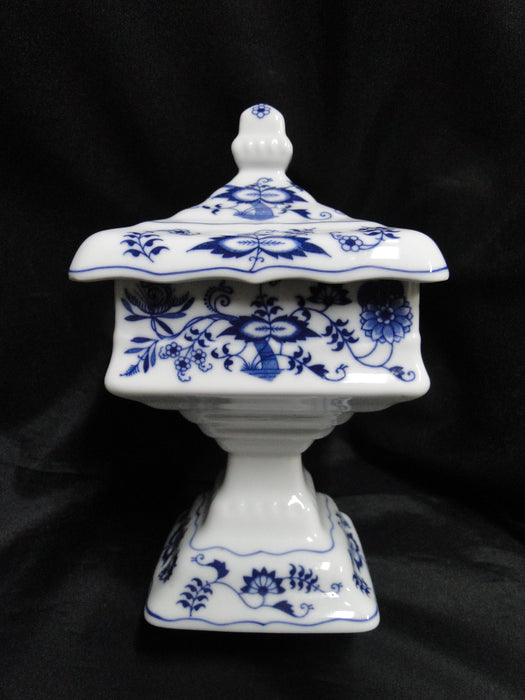 Blue Danube, Blue Onion: Wedding Bowl & Lid, 8 1/4" Tall
