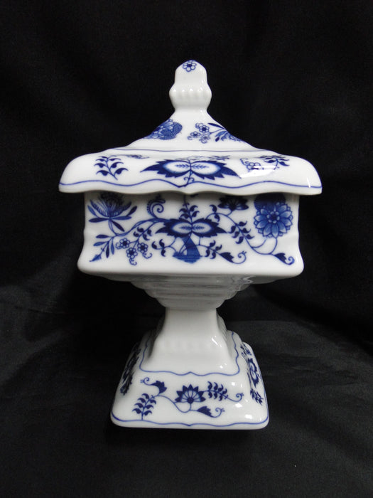 Blue Danube, Blue Onion: Wedding Bowl & Lid, 8 1/4" Tall