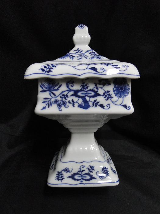 Blue Danube, Blue Onion: Wedding Bowl & Lid, 8 1/4" Tall