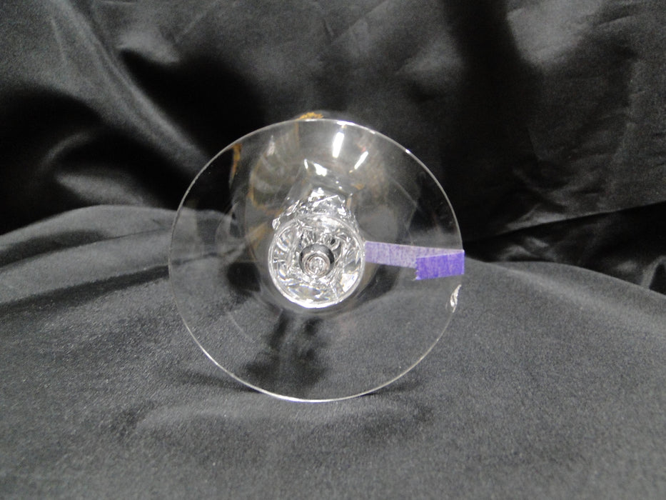 Tiffin Palais Versailles, Gold Design, Cut Ovals: Water or Wine Goblet, As Is