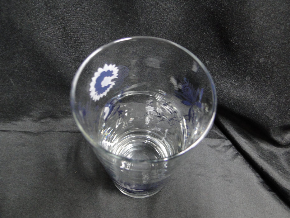 Blue Danube, Blue Onion: Glass Tumbler (s), 6 1/4" Tall, 14 oz Capacity