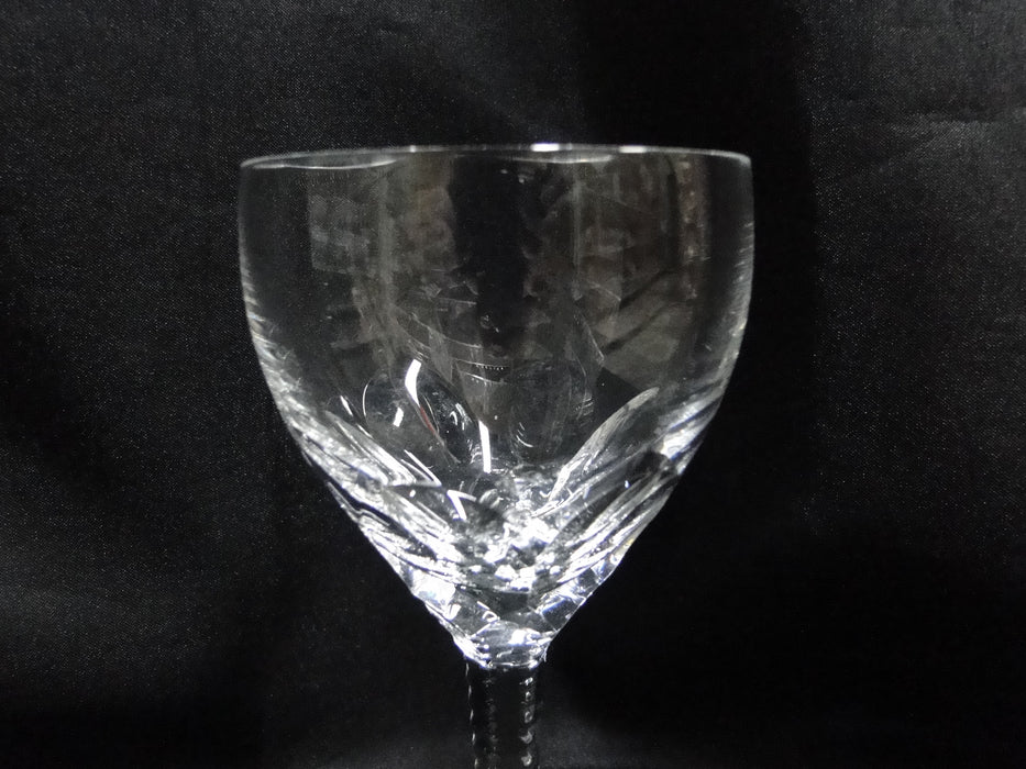 Barthmann Narziss, Cut Panels & Stem: Claret Wine (s), 5 1/2" Tall