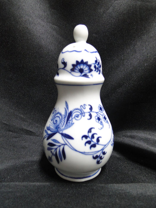 Blue Danube, Blue Onion: Salt OR Pepper Shaker, 3 Holes, 5" Tall