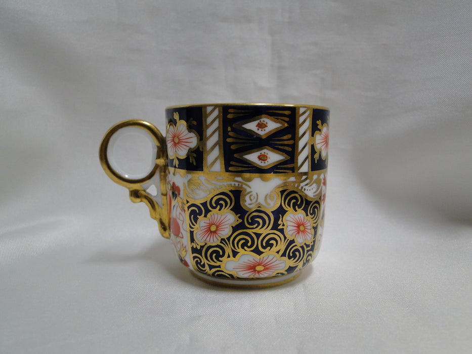 Royal Crown Derby Traditional Imari: Demitasse Flat Cup & Saucer Set, 2 1/4"
