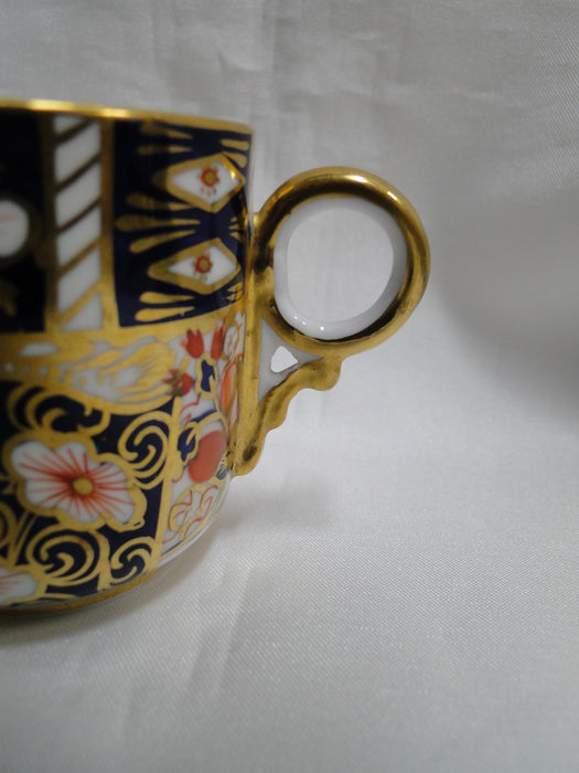 Royal Crown Derby Traditional Imari: Demitasse Flat Cup & Saucer Set, 2 1/4"