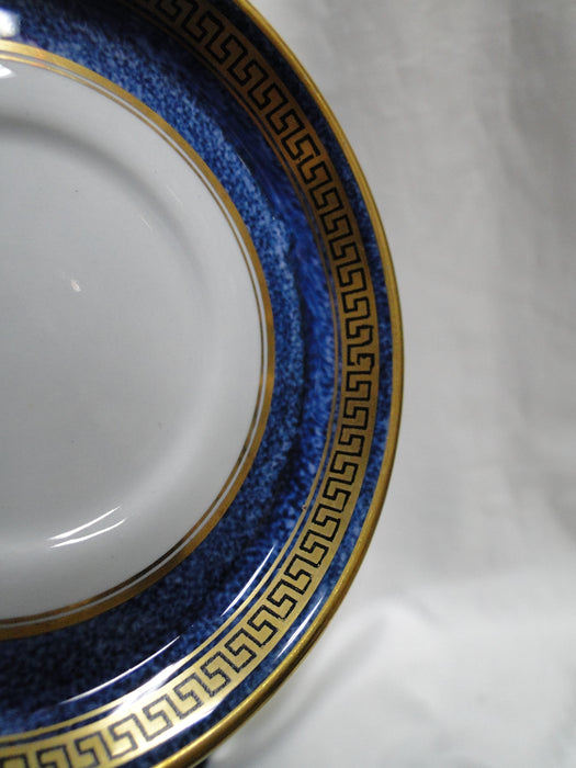 Minton Gold Greek Key on Blue Band: Demitasse Cup & Saucer Set, 2 1/8"