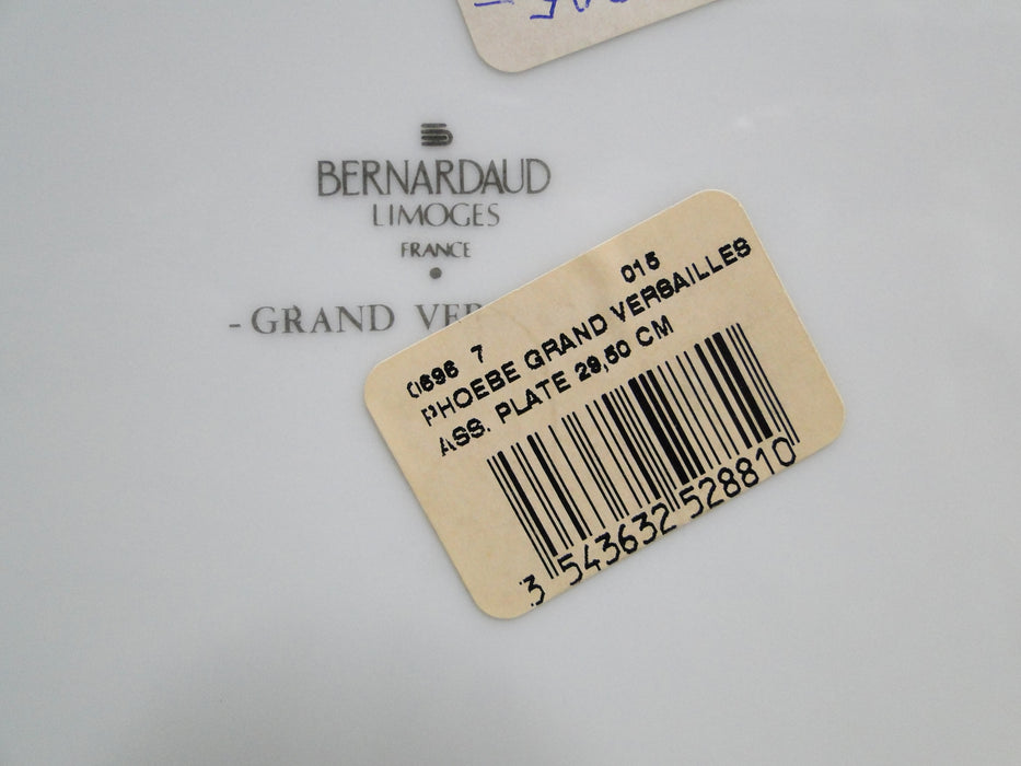 Bernardaud Grand Versailles, Rust Rim, Gold Design: Charger Plate, 11 5/8"